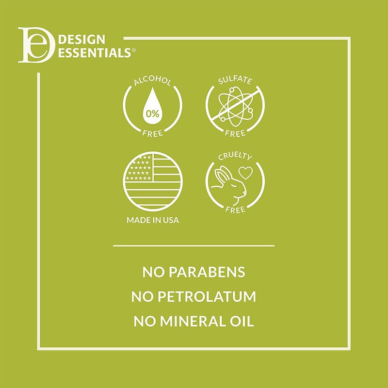 Design Essentials Natural Almond & Avocado Moisturizing & Detangling Sulfate-Free Shampoo, 32 Ounce - Image 3